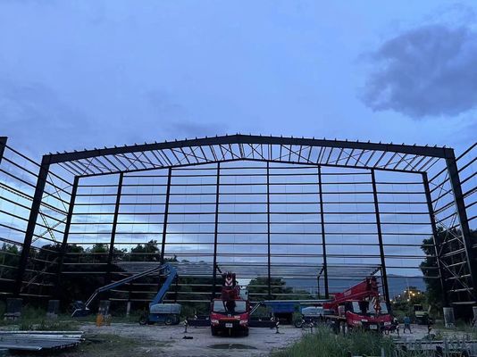 Langlebige Metalllager Bauen, Sandwich-Panel Vorgefertigte Selbstlagergebäude
