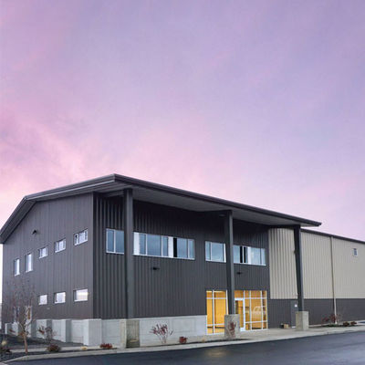 Bau von Metallrahmenhäusern, Werkstatt für Industrievorfertigte Metalllager