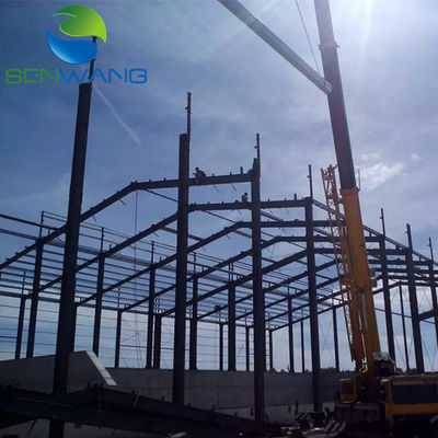 Q235 Q345 Modulärstahlwerkstatt mit Schraubenanschluss aus kohlenstoffarmem Stahl