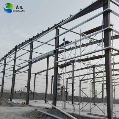 Sandwich-Panel Wand und Dach Stahlkonstruktion Werkstatt anpassbare C-Abschnitt oder Z-Abschnitt