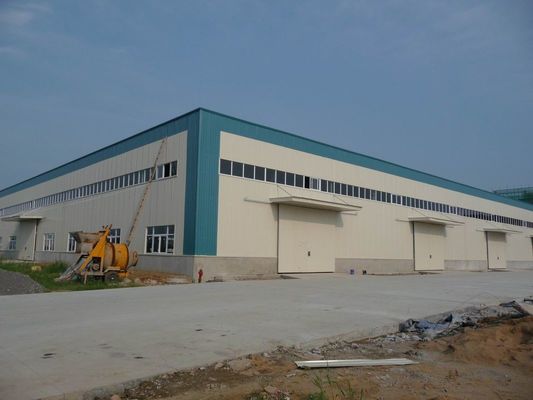 16% Roof Pitch Prefab Steel Structure With 50-Year Guarantee