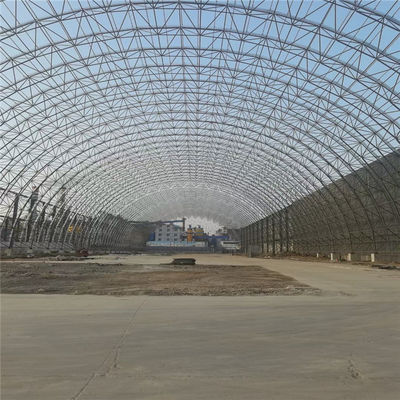 Windbelastung Stahlkonstruktion Truss bestehend aus C-Z-Form Stahlkanal Purlin und galvanisiert H-Form Stahlbalken Hauptrahmen für das Tragen