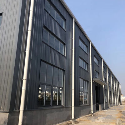 Vielseitige Stahlkonstruktion mit galvanisierter Lackierung und Aluminiumlegierungsfenster-Designoptionen