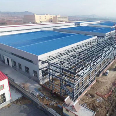 Niedrigpreis China Fabrik kundenspezifische Fertigbausätze Werkstatt Schweißen Stahlstrukturen Lagerhaus
