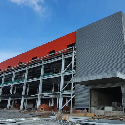 Q235 Q345 Vorgefertigte Stahlkonstruktion Modular für flexible und anpassungsfähige Gebäude