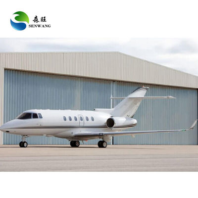 H Stahlkonstruktion Flugzeughangar Bauwerk Metallgebäude Hangar