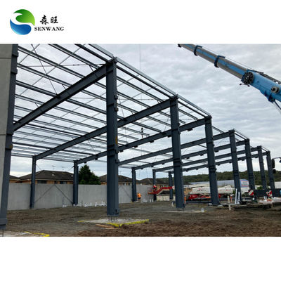Dauerhafte Rahmenvorgefertigte Metalllager schnelle Montage