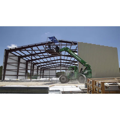 Stahlkonstruktionsfabrikation Bauwerk Stahlkonstruktionslager mit kundenspezifischem Design und Materialien