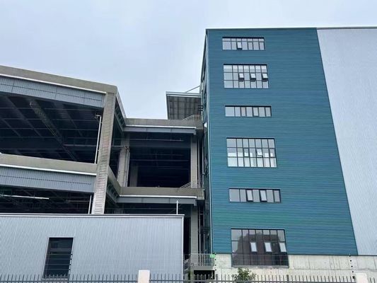 Grüne nachhaltige Energieeinsparung Stahlkonstruktion Werkstätten Bau Umweltschonend