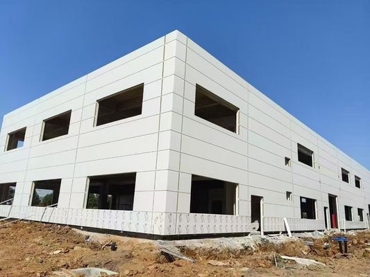Moderne Stahlkonstruktion Werkstatt
