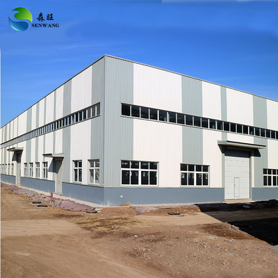 Modularbau aus galvanisiertem Stahl für den Bau von Lagerwerkstätten