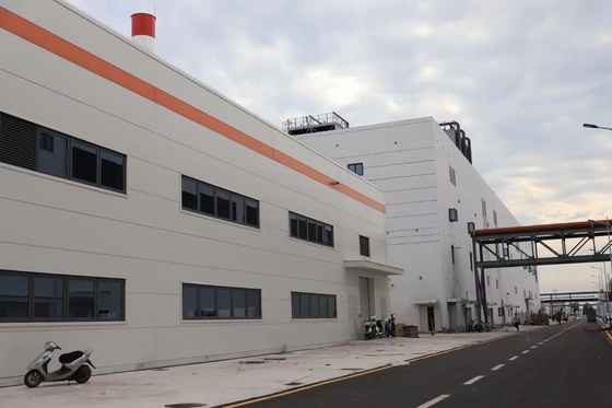 Kundenspezifisches Stahlkonstruktionsgebäude für Industrie-Lagerschuppen