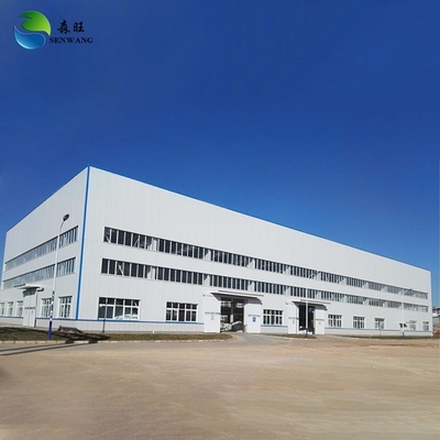 Stahlkonstruktionsgebäude für industrielle Lagerung - ISO 9001/CE zertifiziert