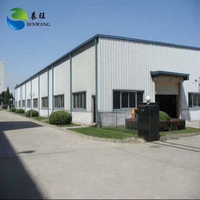 Vorgefertigte Stahlkonstruktions-Lagerhalle Portalrahmen Q235/Q355