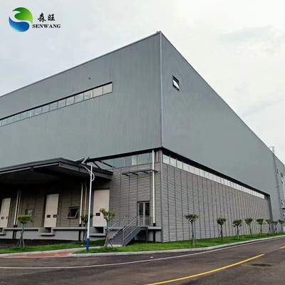 Stahlkonstruktionsgebäude für industrielle Lagerhallen