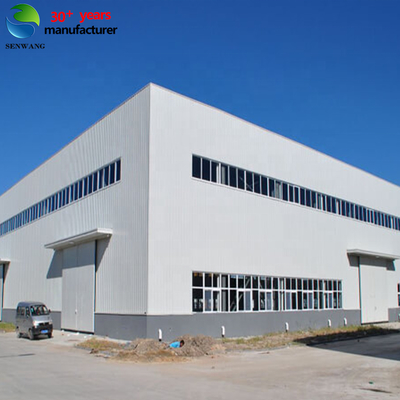 Vorgefertigte Stahlhalle Portalrahmenkonstruktion Q235/Q355