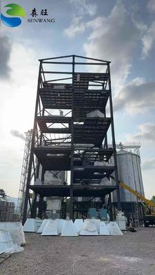 Anpassbare vorgefertigte Stahlwerkstatt mit EPS-, Glaswolle-, Steinwolle- und PU-Sandwichpaneelen, leichter Bauweise und Ingenieurmontage vor Ort