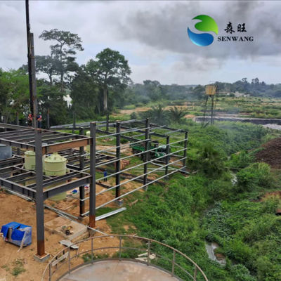 Anpassbares Stahlstützen-Fertigteil-Stahlgebäude mit glasfaserverstärkten Kunststoffen-Oberlichtern und CAD-Design