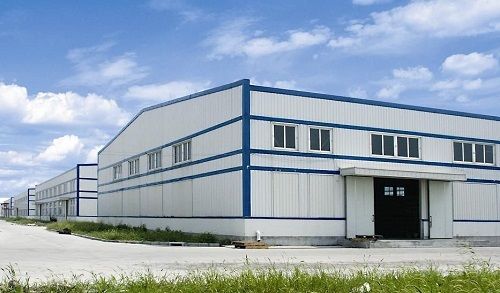 Customizable Steel Structure Warehouse with Environmental Friendly Material and Stainless Steel Gutter