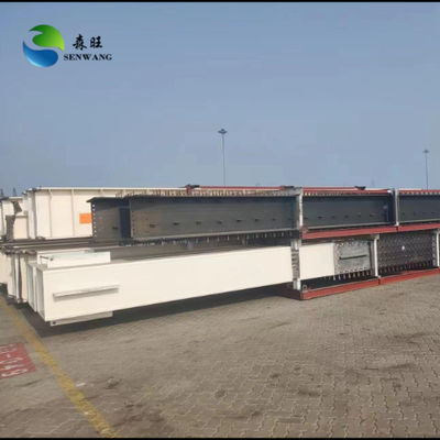 Industriell anmutendes Stahlkonstruktionslager mit Erdbebenresistenz der Stärke 7-9 und Schraubverbindungen