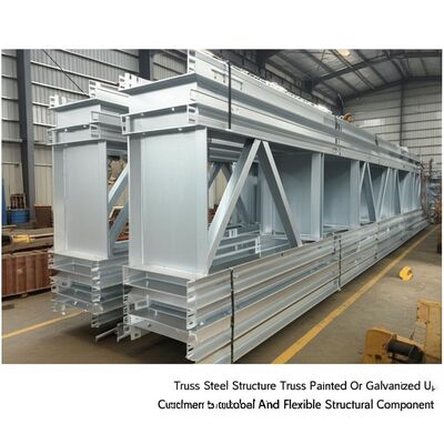 Witterungsbeständige Stahlkonstruktion-Fachwerkkonstruktion mit Brandschutzklasse A und anpassbarer Höhe 6-50m