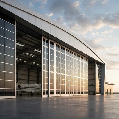 Individuell angepasste umweltfreundliche Stahlkonstruktion Lager mit Erdbebenbeständigkeit 7~9 Grad und Windbelastungsbeständigkeit bis zu 0,45 KN/m2