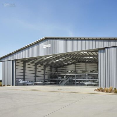 Korrosionsbeständige Fertigstahlwerkstatt mit Schraubenanschluss und Q235B-Stahl für industrielle Verwendung