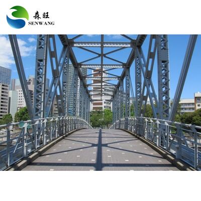 Winddichte vorgefertigte Stahlbrücke mit 70 Jahren Lebensdauer für städtische und ländliche Infrastruktur