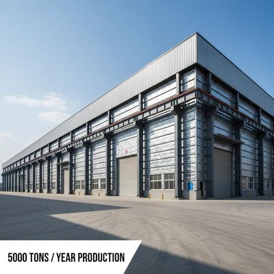 Sandwich-Panel und einlagige Blechwand Stahlkonstruktion Lagerhaus mit Stahl Veredelung Malerei oder heiß dip galvanisiert und 50000 Tonnen jährliche Produktion