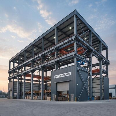 Stahlbau-Lagerhallen-Installationszeichnungen und Video enthalten Leichtbau-Stahlhallen für Raumnutzung