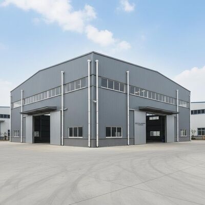UPVC Downpipe Stahlrahmen Lager CE zertifiziert Dauerhafte und starke Stahlgebäude ideal für industrielle Anwendungen
