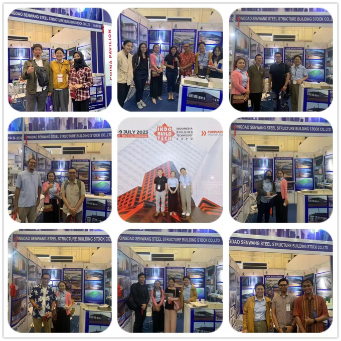 Q355 oder Q235 Rahmenlager Vorgefertigte Metallwerkst&auml;tten 1