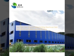 Neues Stil Stahlbau Metallbau Lagerhaus Stahlbau Werkstatt Vorgefertigtes Großgebäude